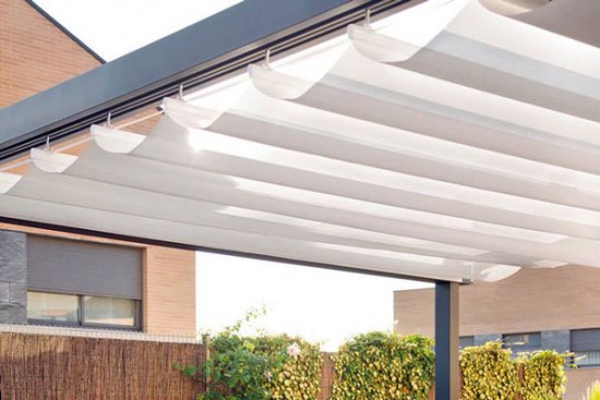 instalar pérgolas para jardín