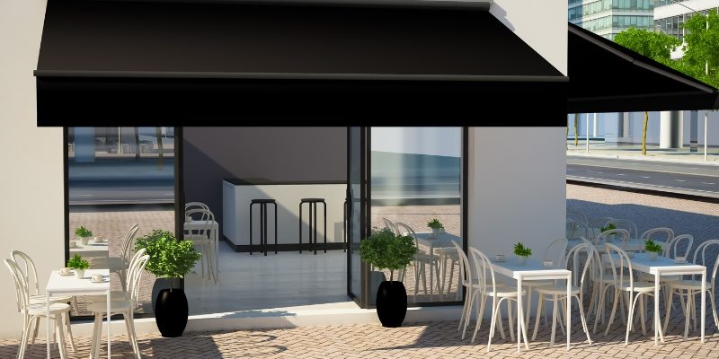 Toldos para espacios comerciales