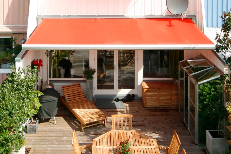 Toldos para jardines y terrazas